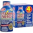 Vitamin Energy B12 Energy Drink Shots, Acai Pomegranate Flavor, Up to 7+ Hours of Energy, 1.93 Fl Oz, 4 Count