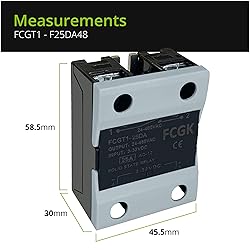Solid State Relay SSR-25DA DC to AC Input 3-32VDC