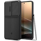 Spigen for Galaxy S26 Ultra Case, Optik Armor [Sliding Camera Cover] [No Magnet Ring] [Military-Grade Protection] - Black