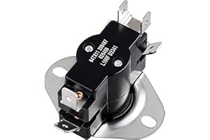 DZBQ 626458R L190F Limit Control Switch Compatible with Nordyne Furnace Air Handler and Heater with 2 Pole, Replaces Part Number 64TX11 208487 626458 D2341
