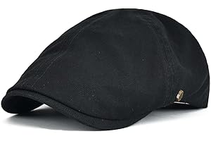 VOBOOM Cotton Flat Cabbie Hat Gatsby Ivy Irish Hunting Newsboy Cap