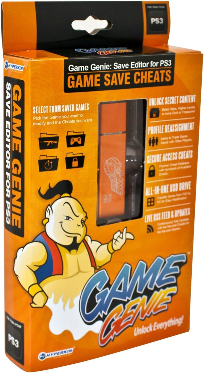 Amazon.com: Hyperkin Game Genie: Save Editor for PS3: Video Games Amazon.com: Hyperkin Game Genie: Save Editor for PS3: Video Games