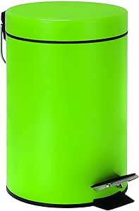 Wenko 19576100 - Cubo de la Basura con Pedal para Cuarto de baño (3