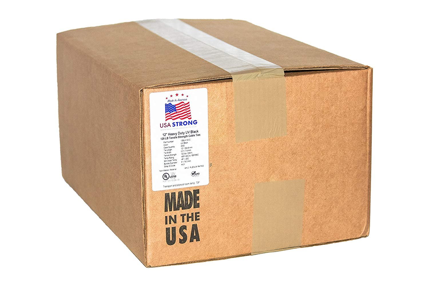 Heavy Duty Cable Zip Ties Durable Strong Nylon Tie Wraps 120 LB
