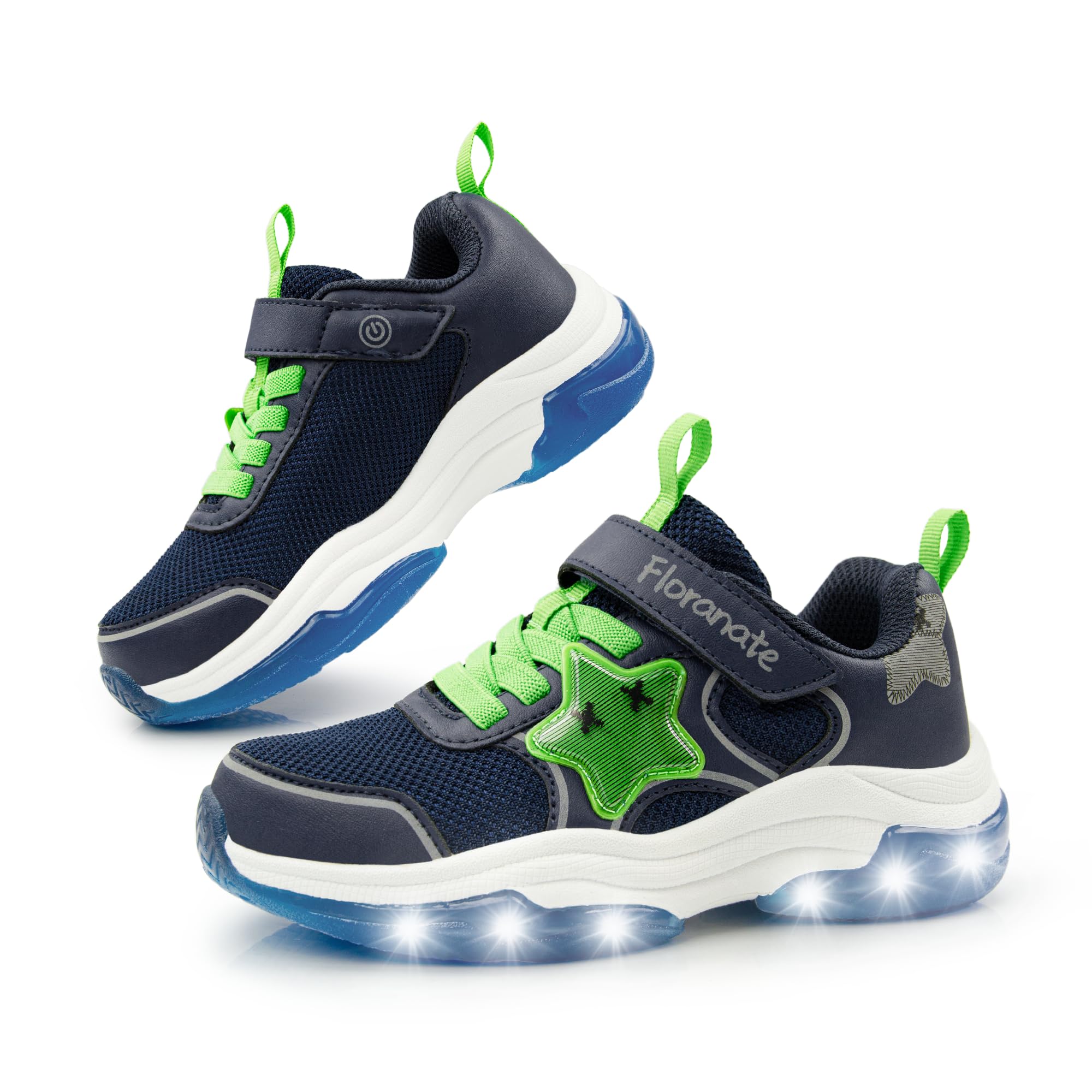 Photo 1 of ***SIMILAR PRODUCT***
Floranate Sneaker for Boys Shoes Size 13 Light Up Shoes with Switch Little Kids Tennis Walking Running Sneaker Boys Footwear