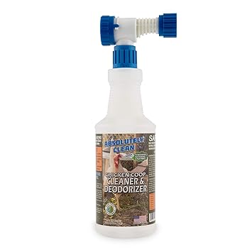 Absolutely Clean Chicken Coop Cleaner And Deodorizer Veterinarian Approved Powerful Natural Enzymes Safely Eliminate Tough Messes And Odors Made