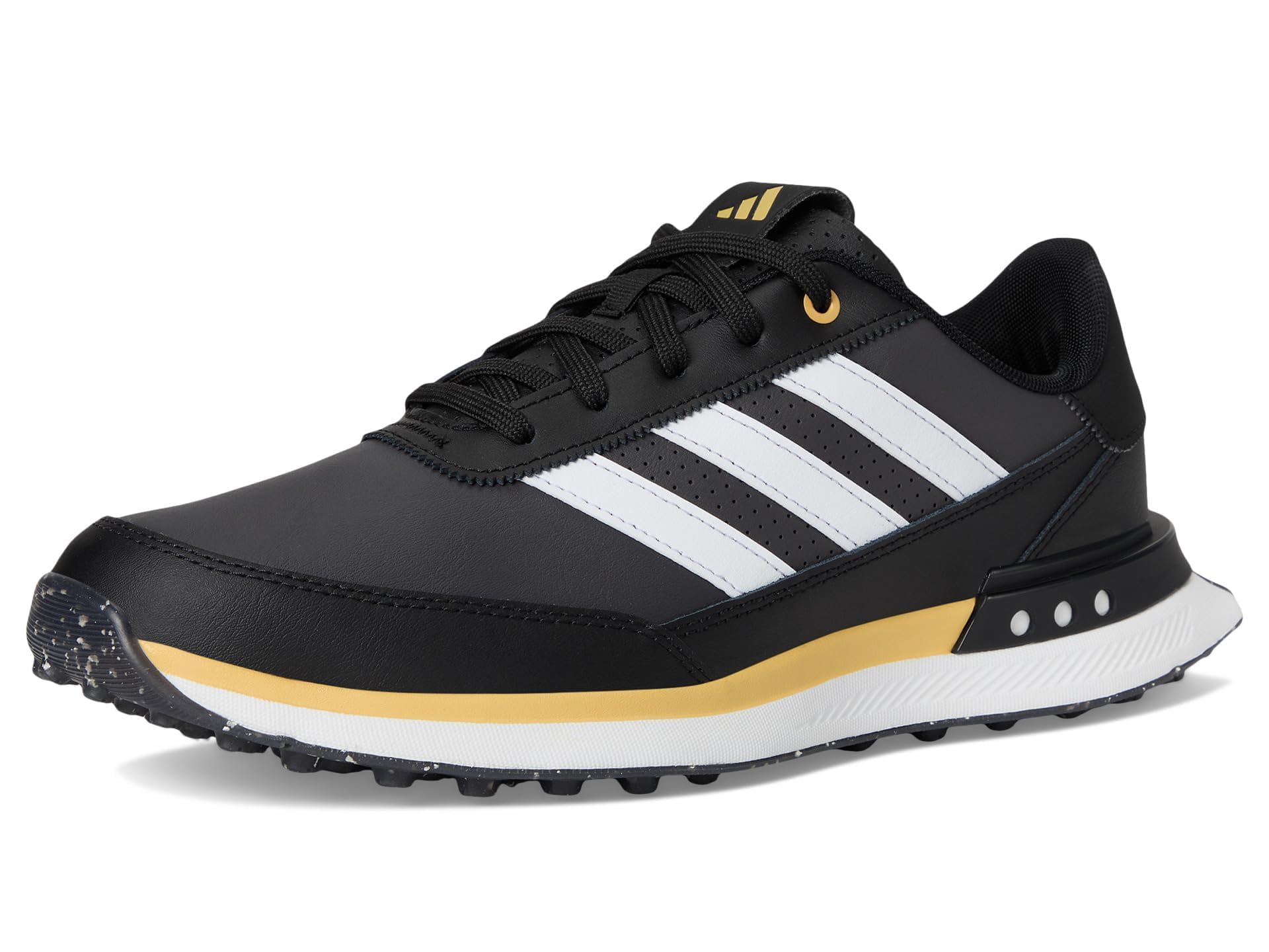 adidas Men's S2G Spikeless Leather 24 Golf Shoes, Core Black/Footwear White/Oat, 13 Image