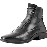Equinavia Tess Premium Leather Womens Zip-Up Paddock Boots | Comfortable Sporty Equestrian Horse Riding Boots