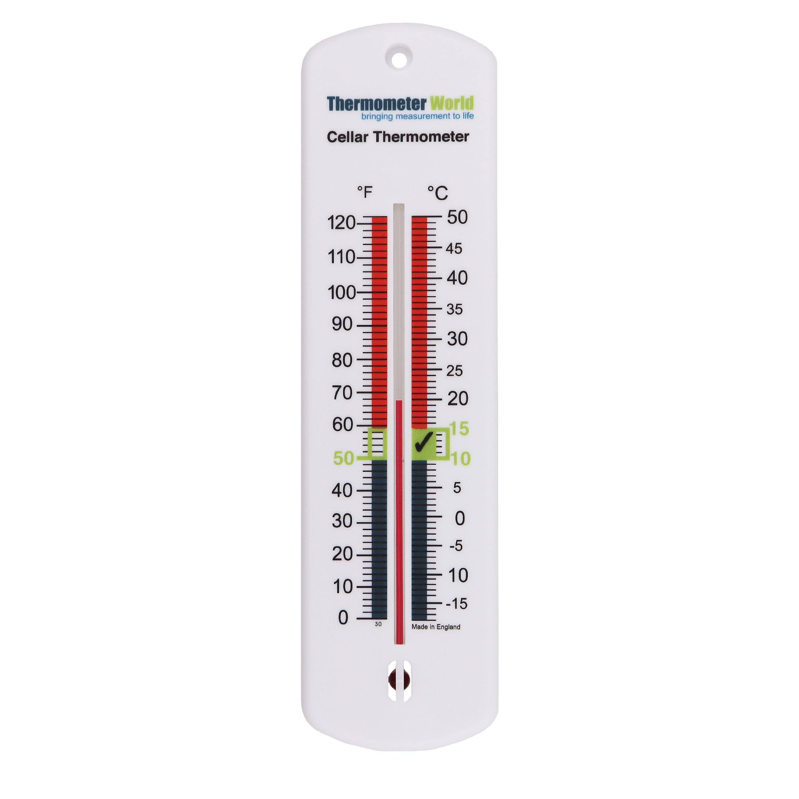 Beer and Wine Cellar Thermometer - Ideal for Beer or Wine Temperature Monitoring