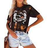 Women Halloween Hocus Pocus Short Sleeve T‑Shirt Witch Graphic Casual Tops | Crew neck raglan sleeve tee with Sanderson Sisters print, fun Halloween graphic, ideal for Halloween party, daily casual wear