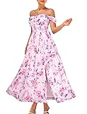 2024 Women's Summer Sleeveless Off Shoulder Floral