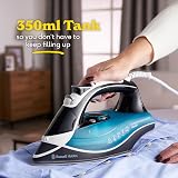 Russell Hobbs Supreme Steam Iron 2600W 350ml Ceramic Soleplate 155g Shot view 2