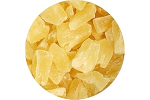 HAMPTON DISTRIBUTION Dried Pineapple Chunks, 1 Pound Bag, The Hampton Popcorn & Candy Company