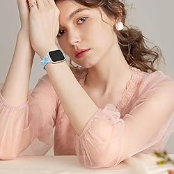 Sunflower Engraved Band Compatible with Apple Watch