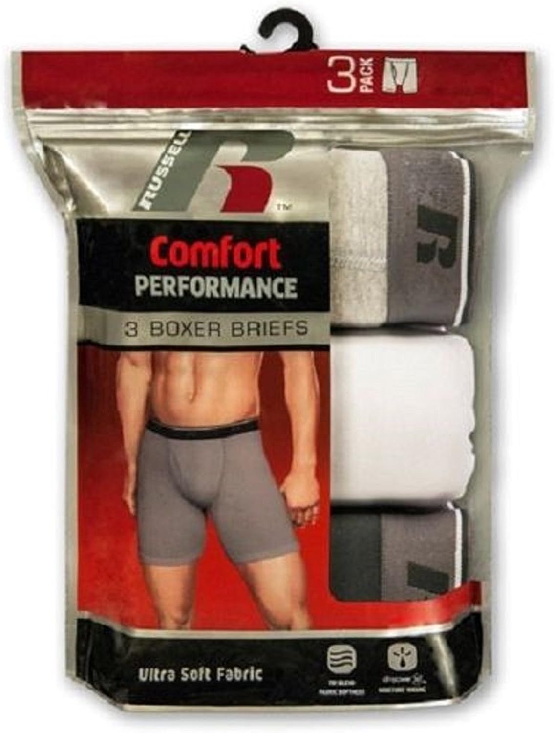 russell comfort performance boxer briefs