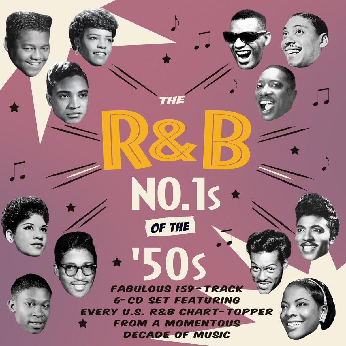 The R&B No. 1s of the 1950s (6CD) Amazon.co.uk Music
