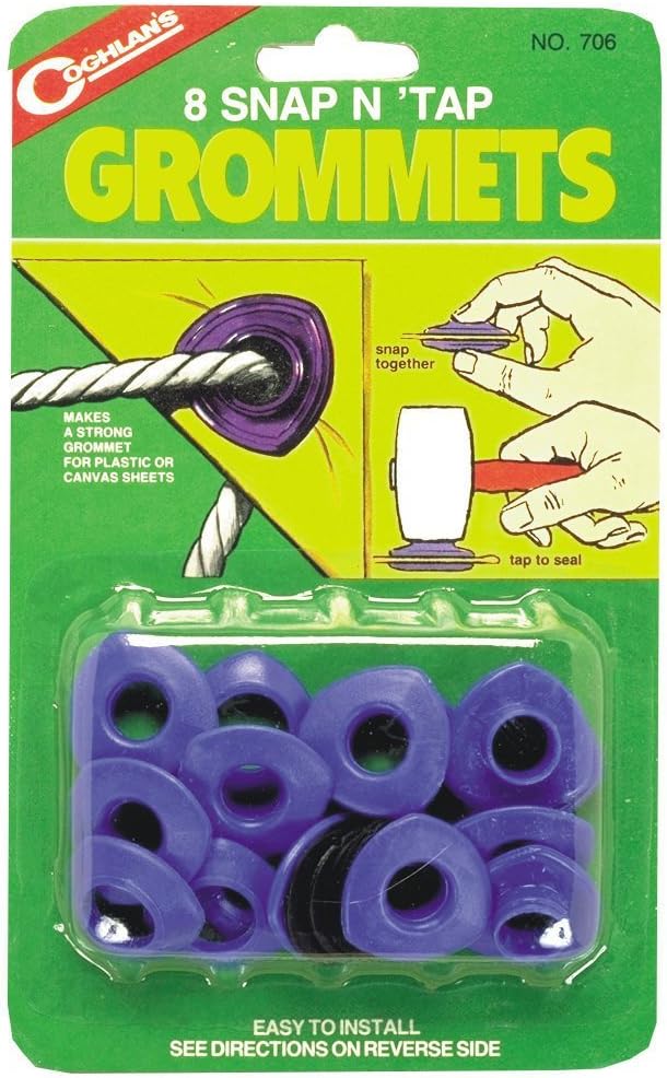 Coghlan's Coghlans 706 Snap N Tap Plastic Grommets 8