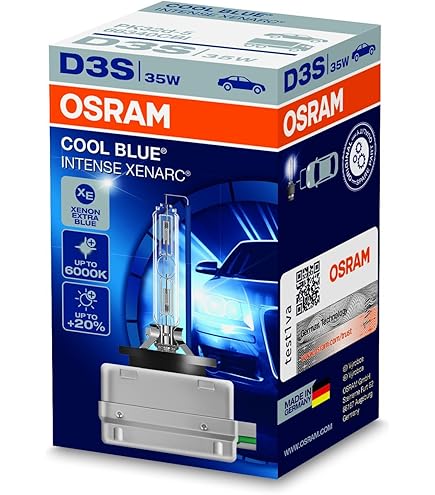 Amazon.com: OSRAM XENARC COOL BLUE INTENSE D3S, +150% more