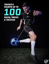 Strikesphere Smart Ball SBCB1B Football Kick Up Counting Lights Sounds White view 4