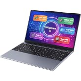 OTVOC 15.6 inch Laptop, Core 8100Y, 4GB So-Dimm RAM, 128GB SSD, Windows 11 | Upgradeable RAM+SSD, 15.6" FHD IPS Display, 2MP Webcam, Cooling Fan, Type-C&amp;HDMI, For Study, Daily Office Work