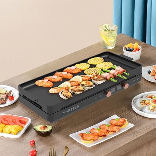 2-in-1 Electric Griddle Induction Cooktop and 1800W Induction
