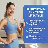 Simply Supplements Glucosamine Sulphate 2KCl 1000mg One a Day 360 Tablets UK GMP view 4