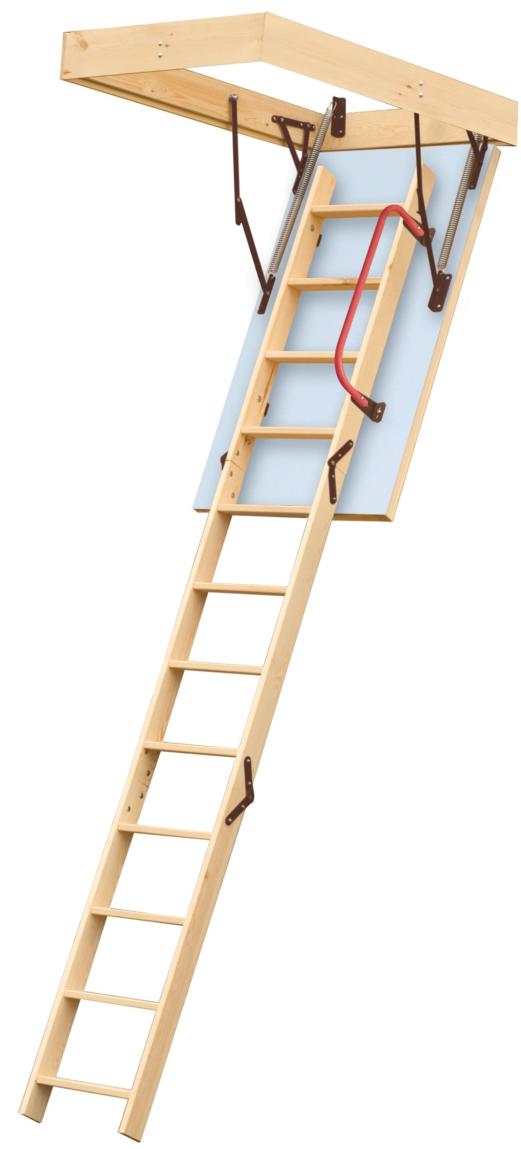 Buy Lyte Easiloft 3 Section Timber Loft Ladder Fully Assembled