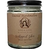 Toasted Marshmallow Whipped Body Butter is a light, sweet and comforting aroma of Marshmallows toasted over a fire. It smells nice, but it is also moisturizing