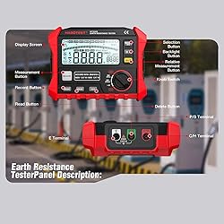 Digital Earth Ground Resistance Tester HT2302