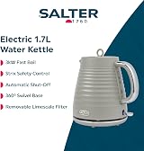 Salter Ripple Rapid Boil Kettle 1.7L 3kW Strix 360° Base Taupe view 2