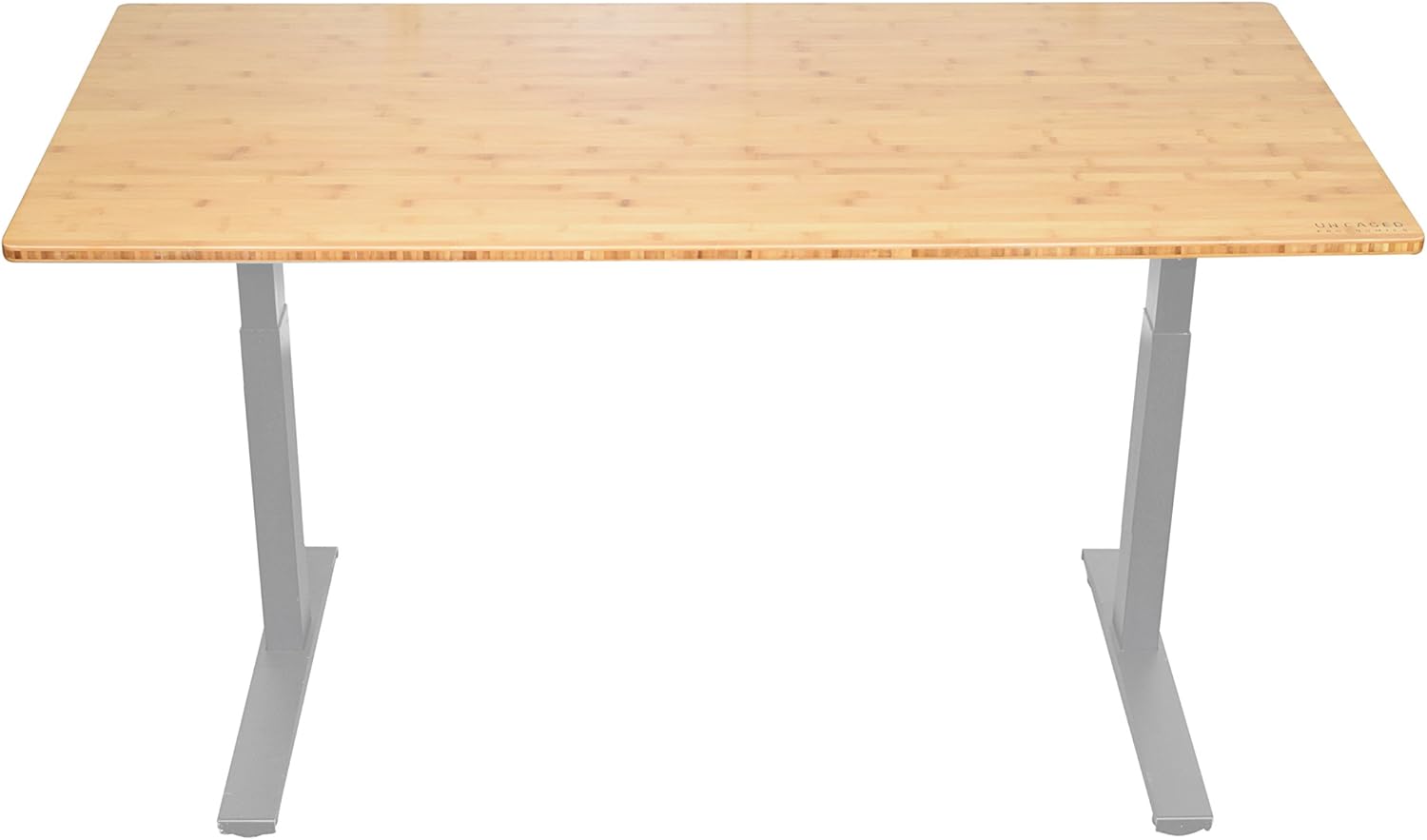 Amazon Com Rise Up Dual Motor Electric Bamboo Standing Desk 60x30 Desktop Tall Ergonomic Motorized Height Adjustable Sit To Stand Up Home Commercial Office Computer Workstation Modern Lift Raising With Memory