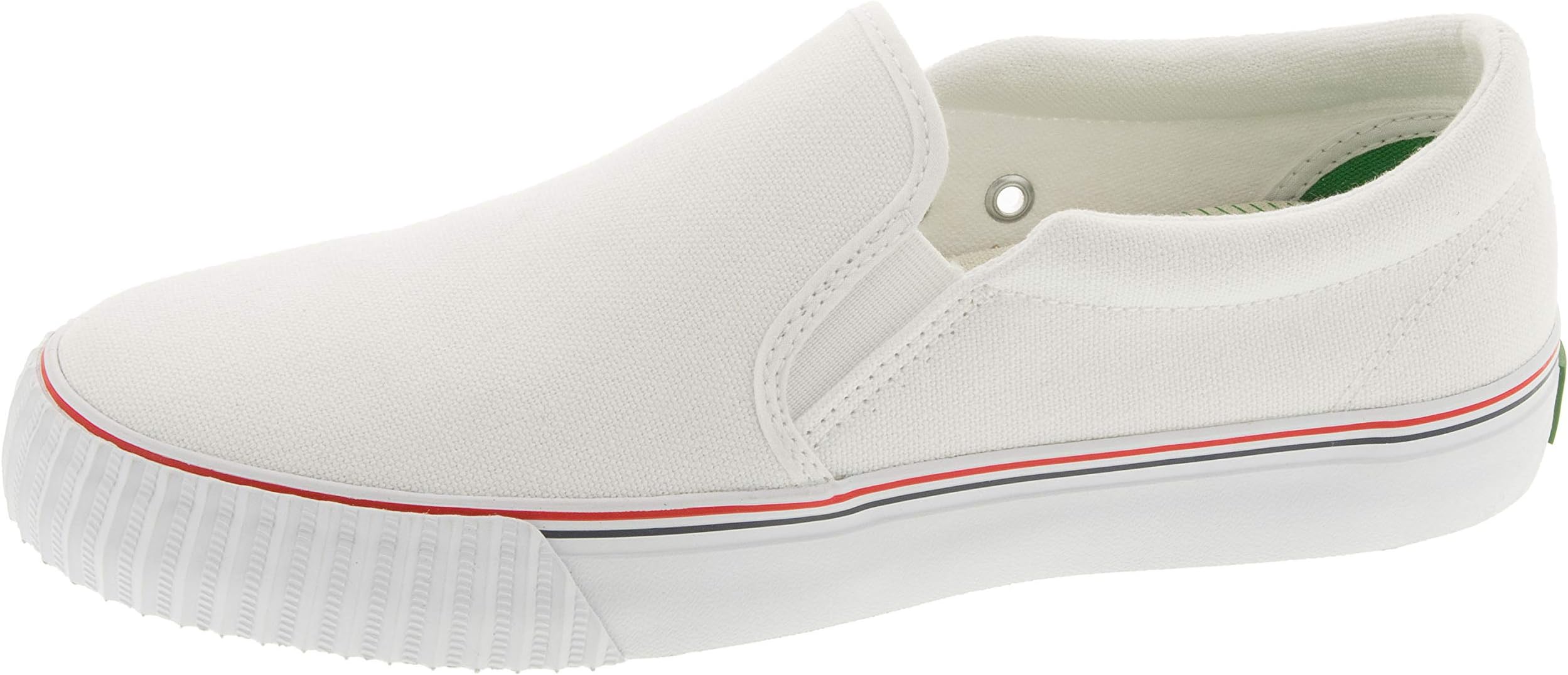 Center Slop On White