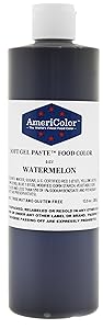 AmeriColor Food Coloring, Watermelon Soft Gel Paste, 13.5 Ounce