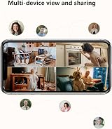 Imou 2K WiFi Indoor Security Camera with AI Human Detection 360° Night Vision view 8