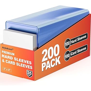 Pro-Safe 130pt THICK Card Sleeves - Pack Of 200 For Baseball, Basketball, Football, Hockey Sports Cards Pro-Safe 130pt THICK Card Sleeves - Pack Of 200 For Baseball, Basketball, Football, Hockey Sports Cards
