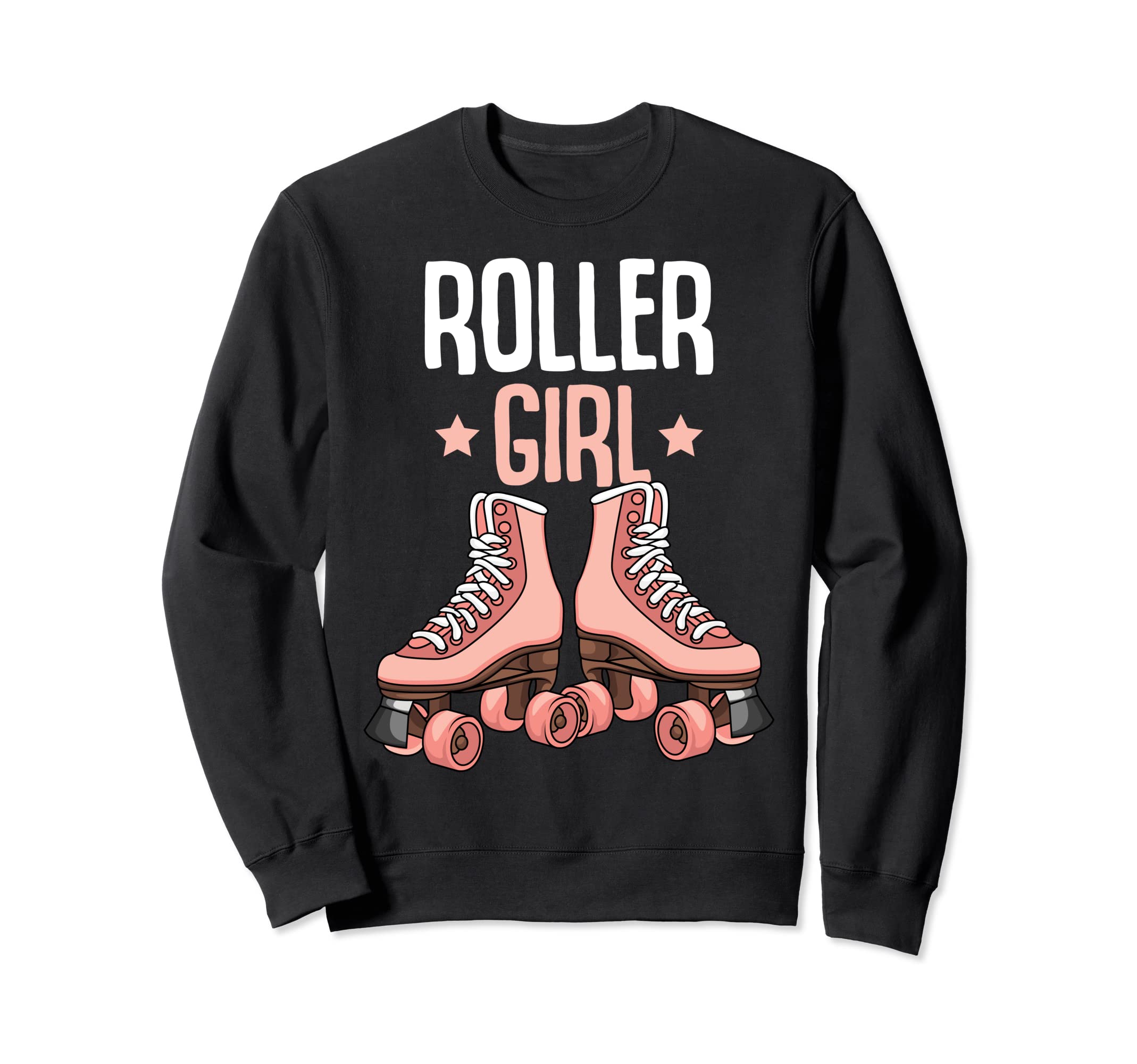 Roller Girl Roller Skates Skating Funny Girl Sweatshirt