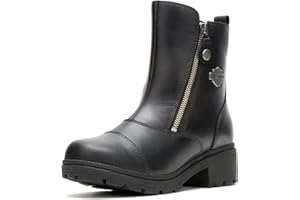 Harley-Davidson Women's Amherst Leather Motorcycle Casual Boot