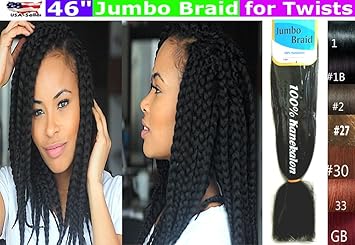 Amazon Com 100 Kanekalon Braiding Hair Jumbo Braiding Hair Kk