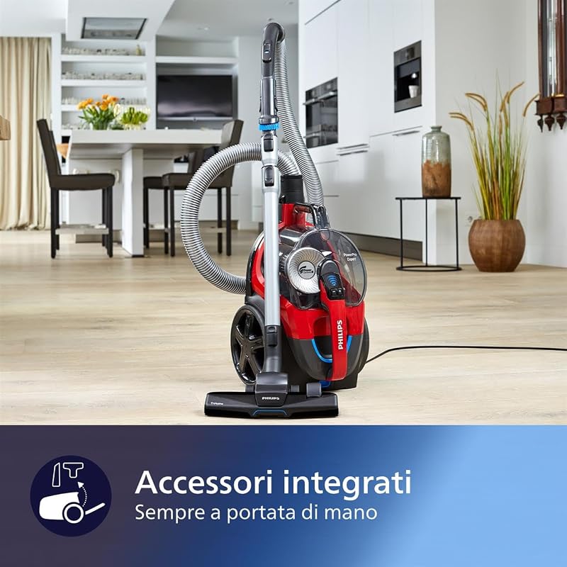 Aspirapolvere senza Sacco PowerPro Expert, PowerCyclone 8, 900W — foto 4 di 7