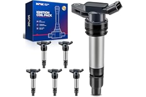 KAX Ignition Coils,6 Pcs UF594 Compatible with Volvo XC90 2007-2014 L6 3.2L, XC60 2010-2016,XC70 2008-2015,LR2 2008-2012,S80 2007-2015, S60 2011-2016, V60 2015-2016, V70 2009-2009,#48733, C-815