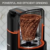 KRUPS Silent Vortex Grinder GX3328G0 One Touch Quiet Grinding 12 Cups view 3