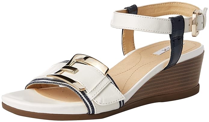 Geox Damen D Marykarmen D Riemchensandalen