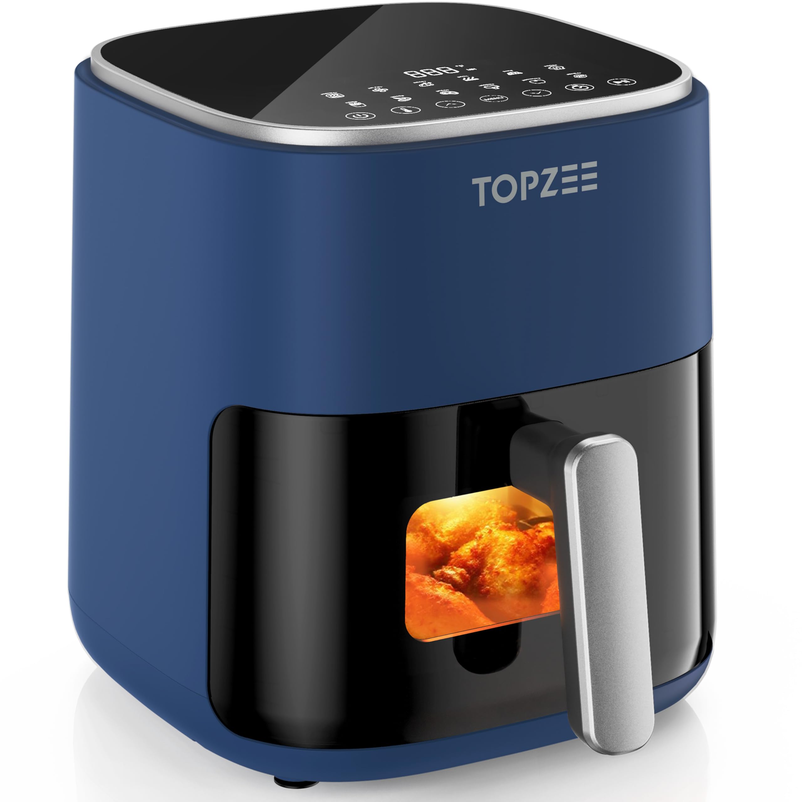 Photo 1 of TOPZEE Air Fryer 12-in-1, Compact & Large 5.5-Qt Airfryer, 100-400? Precise Heat, 360°Hot Air Circulation, 95% Less Oil, Quick Easy Meals, Bake, Dry, Reheat, Frozen, Broil, Proof
