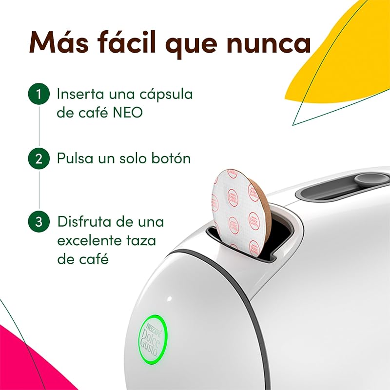 NESCAFÉ® Dolce Gusto NEO CAFFÈ Capsule Coffee Maker® + 3 packs