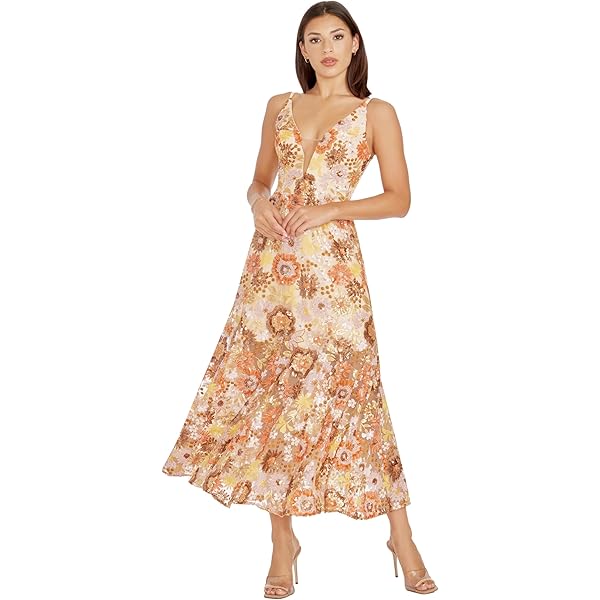 chinese dress ladies Amazon.com: Dress the Population Women's Sunny V-Neck Chiffon Maxi Dress,  Blush Multi, Small : Clothing, Shoes & Jewelry main image 1