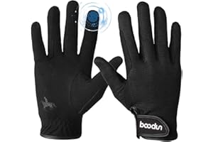 Peicees Horseback Riding Gloves - Professional Equestrian Gloves for Women, Men, Kids - Touchscreen, Cycling, Motorcycle Outdoors