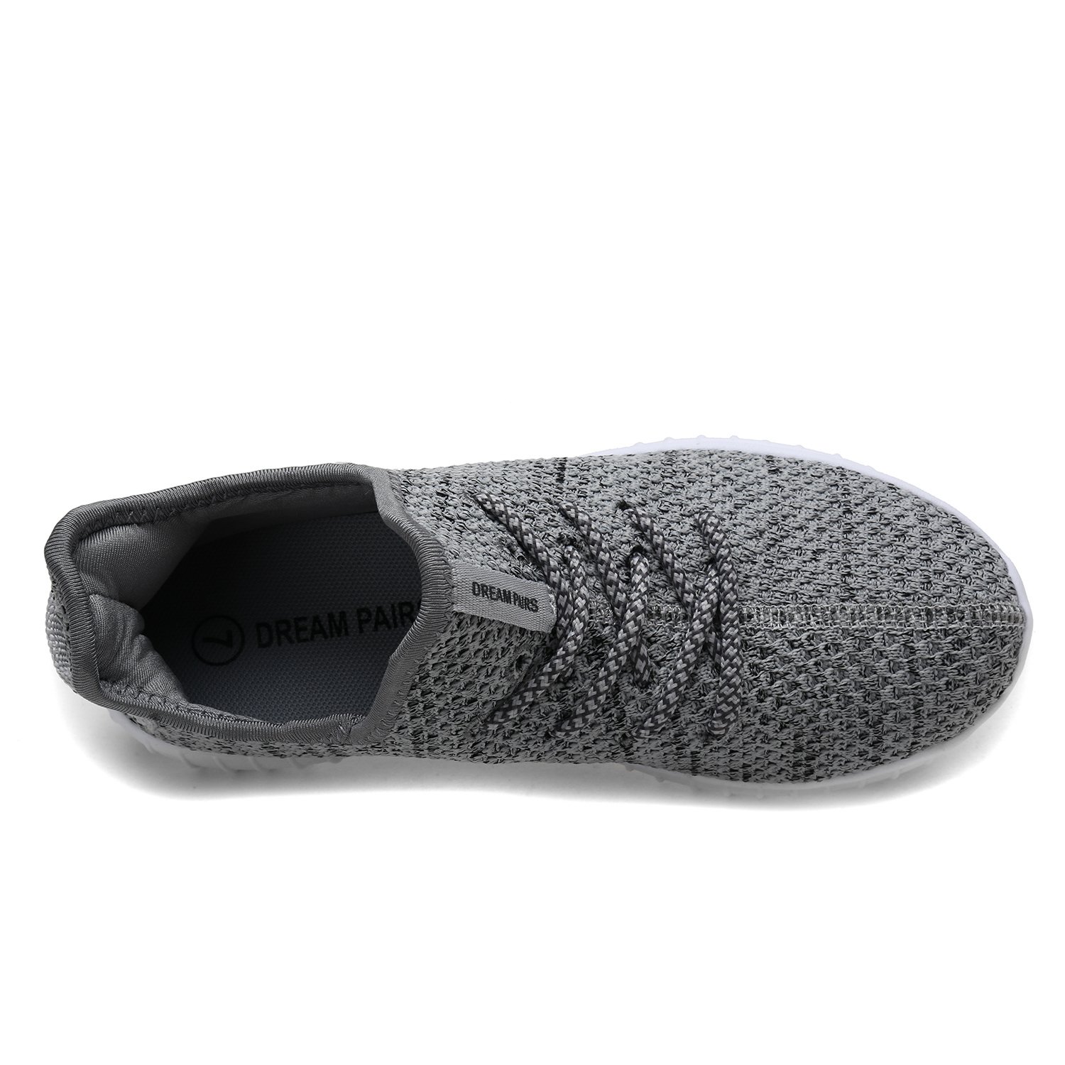 DREAM PAIRS Women's Light Grey Athletic Walking Shoes Running Sneaker 170726_1_W SZ 8 M US - Image 4
