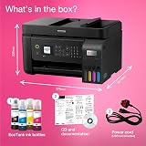 Epson EcoTank ET-4800 Wireless Ethernet A4 Print Copy Scan Fax 3 Years Ink view 3
