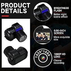 Relaxweex Mini Keychain Camera 1080p Small