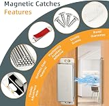 Jiayi Magnetic Door Catch 4 Pack Heavy Duty 30KG Stainless Steel Cabinet Latch view 3